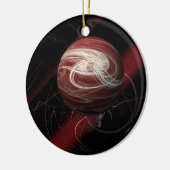 コスモスの糸 セラミックオーナメント (左)