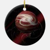 コスモスの糸 セラミックオーナメント (裏面)