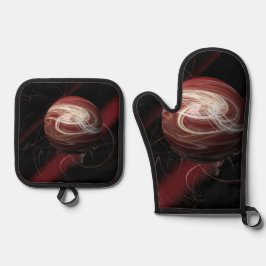 コスモスの糸 鍋つかみ&鍋敷きセット