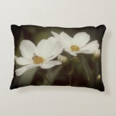 コスモスの花とミツバチ アクセントクッション (裏面)