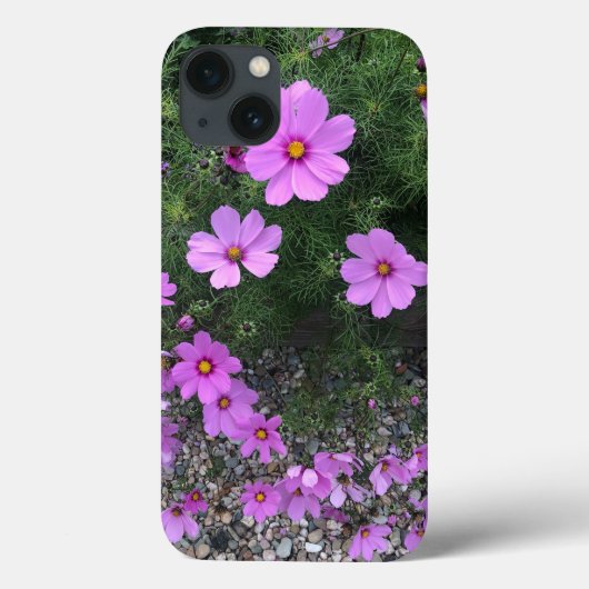 コスモスの花の上に小石 Case-Mate iPhoneケース (裏面)
