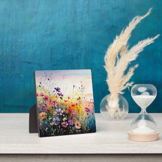 コスモスの花を間近に フォトプラーク (インサイチュ)