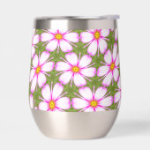 コスモスの花パターン (左面)