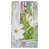 コスモスの花フェンス スモールペーパーバッグ (正面)