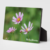 コスモスの花 フォトプラーク (側面)