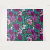 コスモスは青で混ぜ合う タペストリー (正面(横))