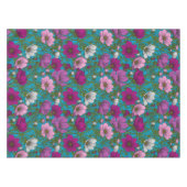 コスモスは青で混ぜ合う テーブルクロス (正面(横))