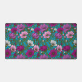 コスモスは青で混ぜ合う デスクマット (正面)