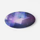 コスモスカイ銀河系プリントプレート ペーパープレート (アングル)