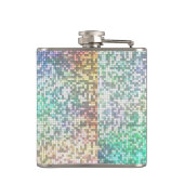 コスモスカラフルタイルモザイク フラスク (裏面)