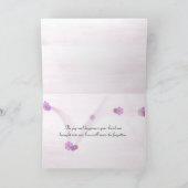 コスモスガーデン悔やみや弔慰 カード (内部)