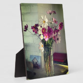 コスモスコテージマントルアレンジメントテーブルトッププラーク フォトプラーク (側面)