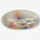 コスモスコンテンポラリー抽象デザイン ペーパープレート (アングル)