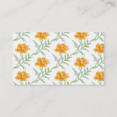 コスモスター農家/フラワービジネスカード 名刺 (裏面)