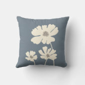 コスモスフラワーシルエットモダンフローラウォール クッション (裏面)