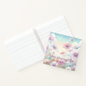 コスモスフラワーズ&引用文 ノートブック (内部)