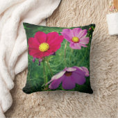 コスモスフラワートリオ クッション (ブランケット)