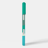 コスモスフラワー抽象芸術カラーブロックモダンカスタム Case-Mate iPhoneケース (裏面 / 右)