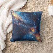 コスモスミルクウェイ銀河系輝くはダスト・ガスを星 クッション (ブランケット)