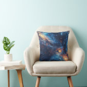 コスモスミルクウェイ銀河系輝くはダスト・ガスを星 クッション (椅子)