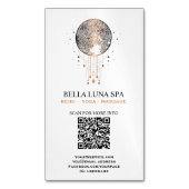 *~*コスモスムーンシャーマン月の宇宙 マグネット名刺 (正面縦)