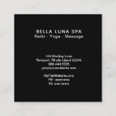 *~*コスモスムーンスターズユニバース月面シャーマン スクエア名刺 (裏面)