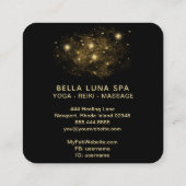 *~*コスモスムーンユニバース。 グリッタースターズシャーマン スクエア名刺 (裏面)