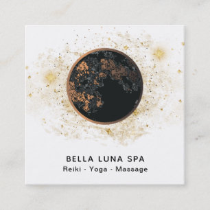 *~*コスモスムーン·ユニバース·グリッタースターズ·シャーマン スクエア名刺