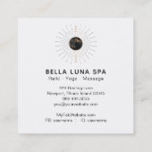 *~*コスモスルナエナジーズムーンシャーマン スクエア名刺 (裏面)