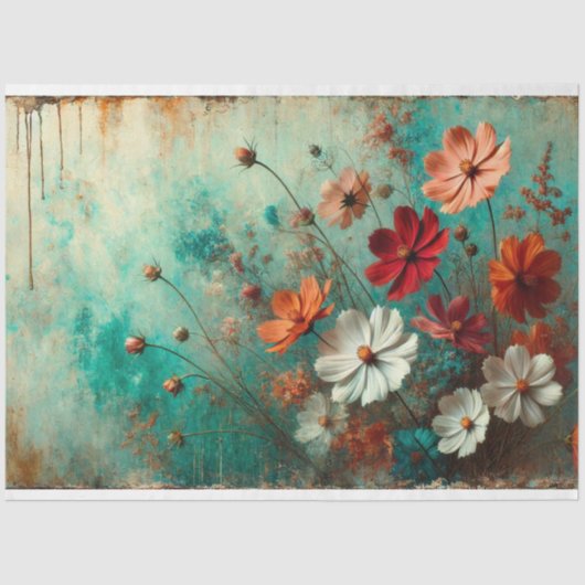 コスモス動植物の切り離 薄葉紙 (正面)