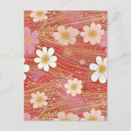 コスモス千代紙 ポストカード