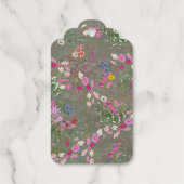 コスモス原野ワイルドフラワーナプキン ギフトタグ (裏面)