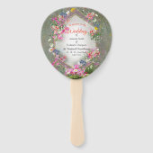 コスモス原野ワイルドフラワー ハンドファン (正面)