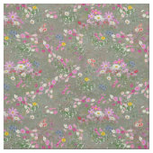 コスモス原野ワイルドフラワー ファブリック (見本)