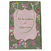 コスモス原野ワイルドフラワー ミディアムペーパーバッグ (正面)