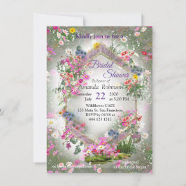 コスモス原野ワイルドフラワー 招待状