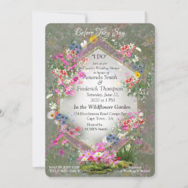 コスモス原野ワイルドフラワー 招待状