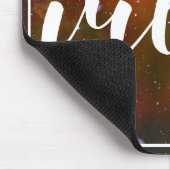 コスモス宇宙銀河系グッドビーブスオンリー引用文スター マウスパッド (コーナー)