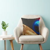 コスモス惑星と月 クッション (椅子)