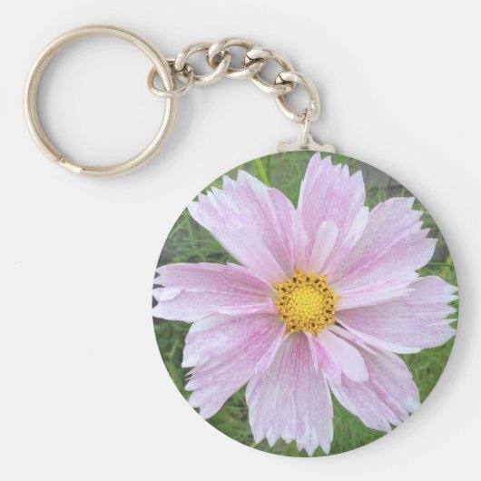 コスモス淡い色のス – ピンクス – - キーホルダー (正面)