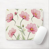 コスモス花マウスパッド マウスパッド (マウス)