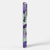 コスモス芸術的の花を青に Case-Mate iPhoneケース (裏面 / 右)