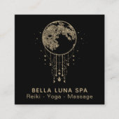 ～コスモス金ゴールドムーンシャーマン – 月 スクエア名刺 (正面)