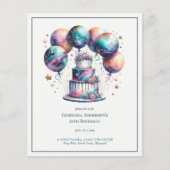 コスモス銀河系スターリーナイトネイビー誕生日 (正面)