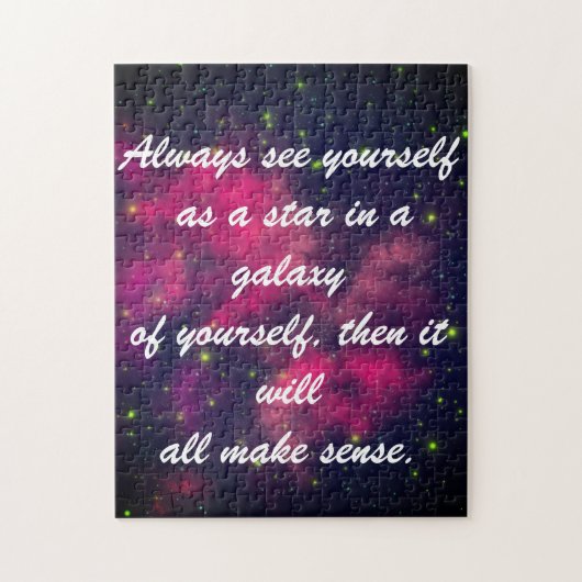 コスモス銀河系宇宙 ジグソーパズル (縦)