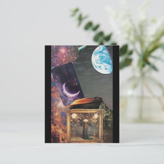 「コスモス」はがき ポストカード (スタンド正面)