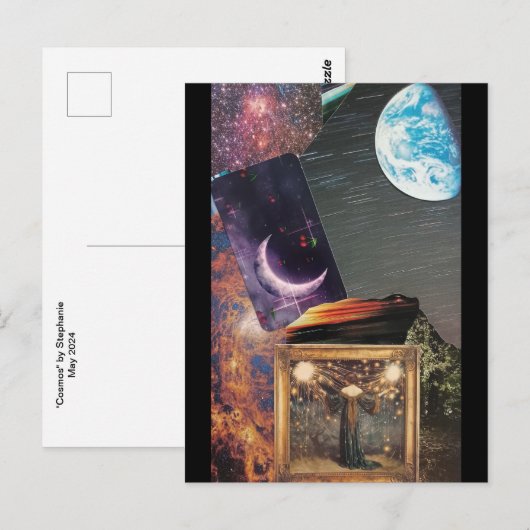 「コスモス」はがき ポストカード (正面/裏面)