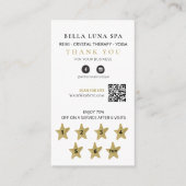 *～*コスモス・シナリオ・ボホのQR報奨金ゴールド星 ロイヤリティカード (正面)