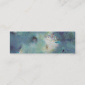 コスモス。 スキニー名刺 (裏面)