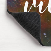 コスモス スペース ギャラクシー 星 良い波動だけ 名言 マウスパッド (コーナー)